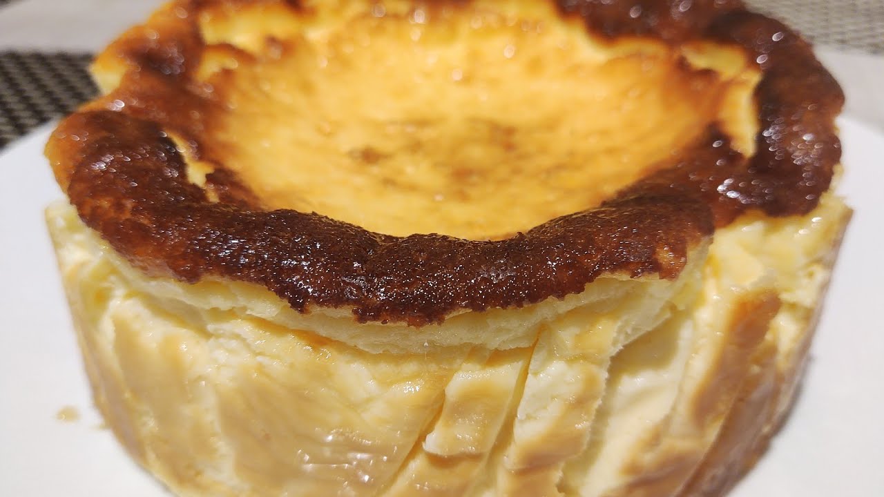 Tarta de queso idiazabal casera.