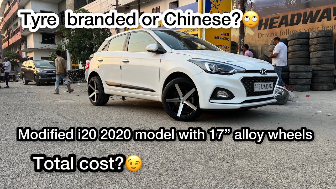 Modified i20 With 17 inches Alloy| Victor Alloy |Continental Tyres |Sona Tyres |MAANCREATORS