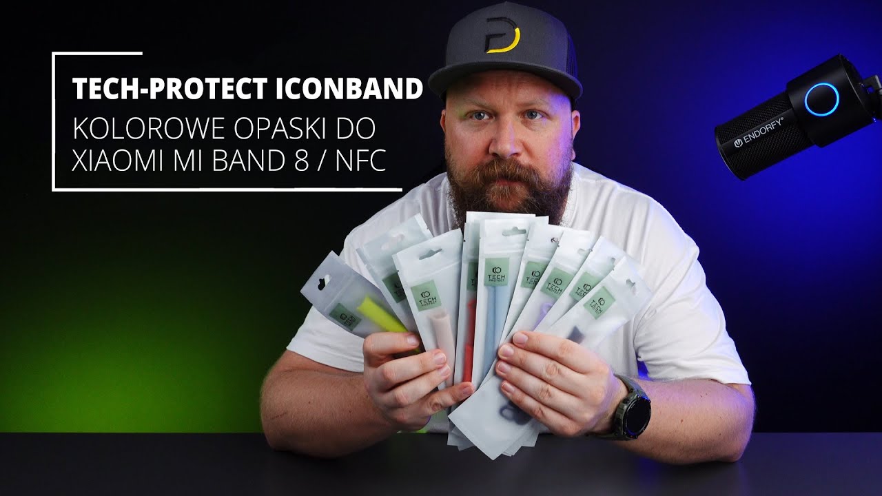 Polecamy Kolorowe, Wymienne Opaski do Xiaomi Mi Band 8 / 8 NFC - Tech-Protect IconBand