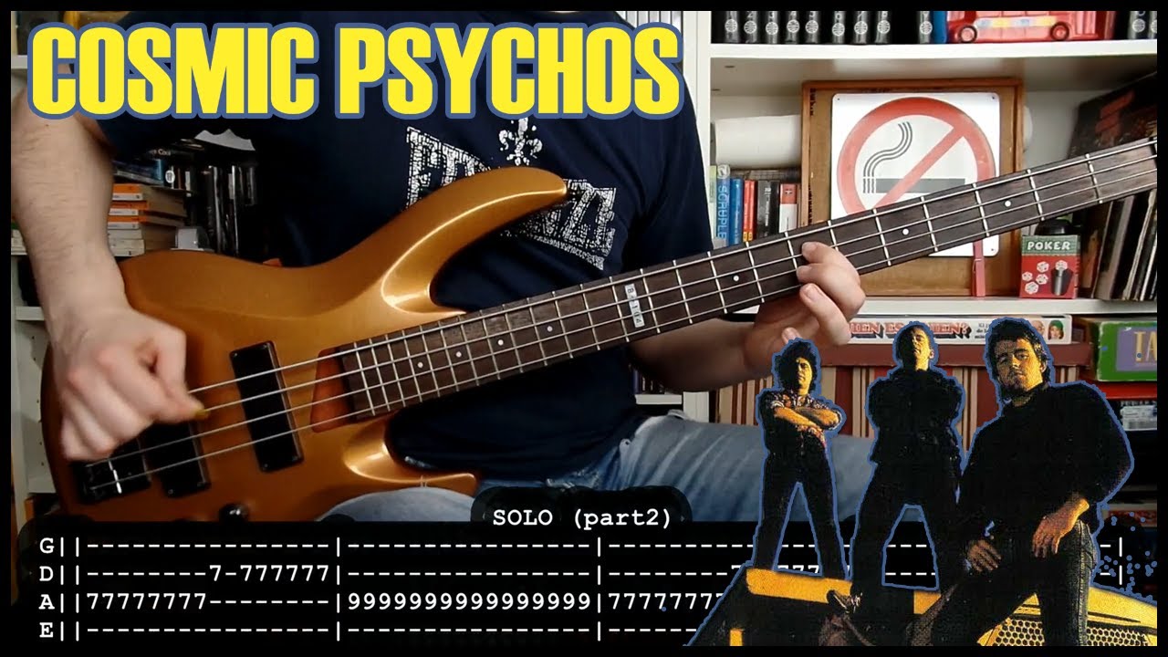 COSMIC PSYCHOS - Lost cause (BASS cover with TABS) [lyrics + PDF]