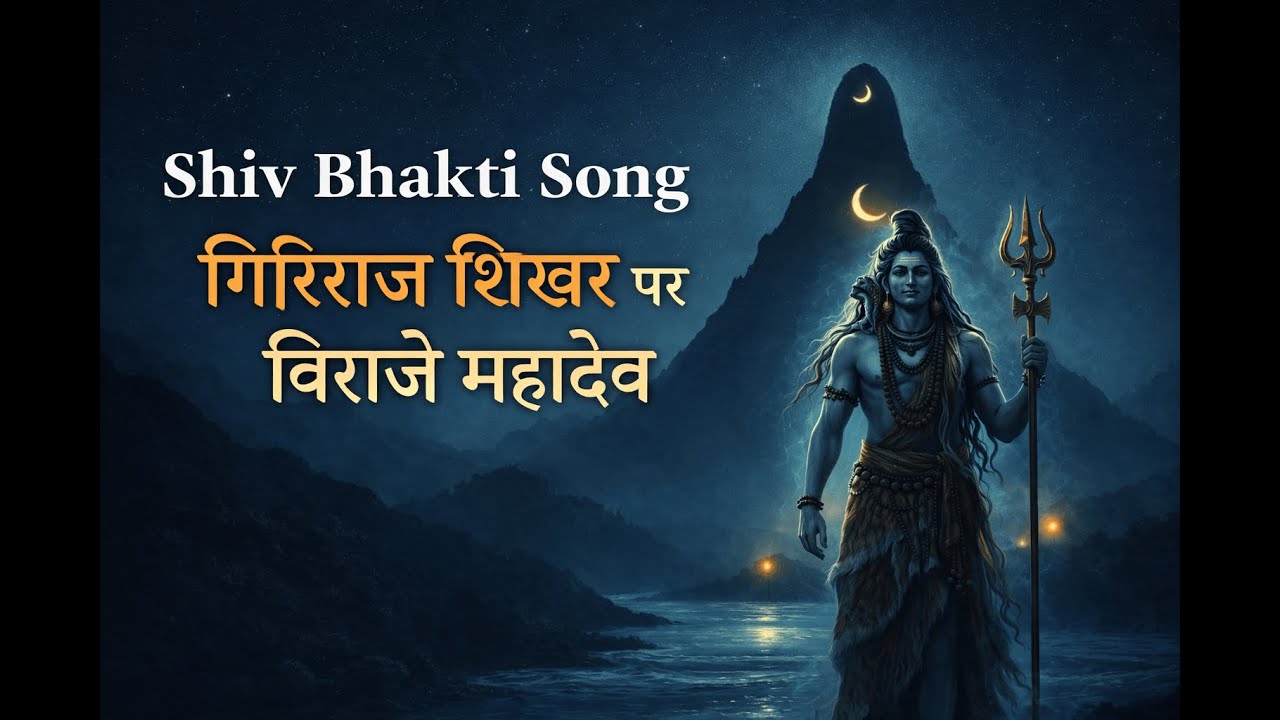 गिरिराज शिखर पर विराजे महादेव | Lord Shiva Divine Meditation | Shiv Bhakti Song