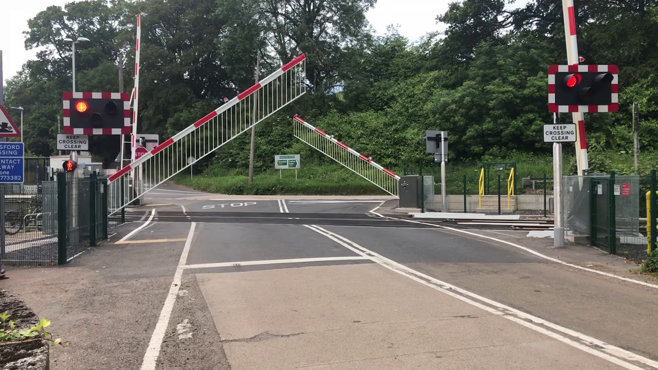 New Upgrade Eggesford Level crossing in Devon