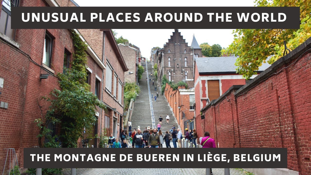 An Extreme Staircase, The Montagne De Bueren In Li&egrave;ge
