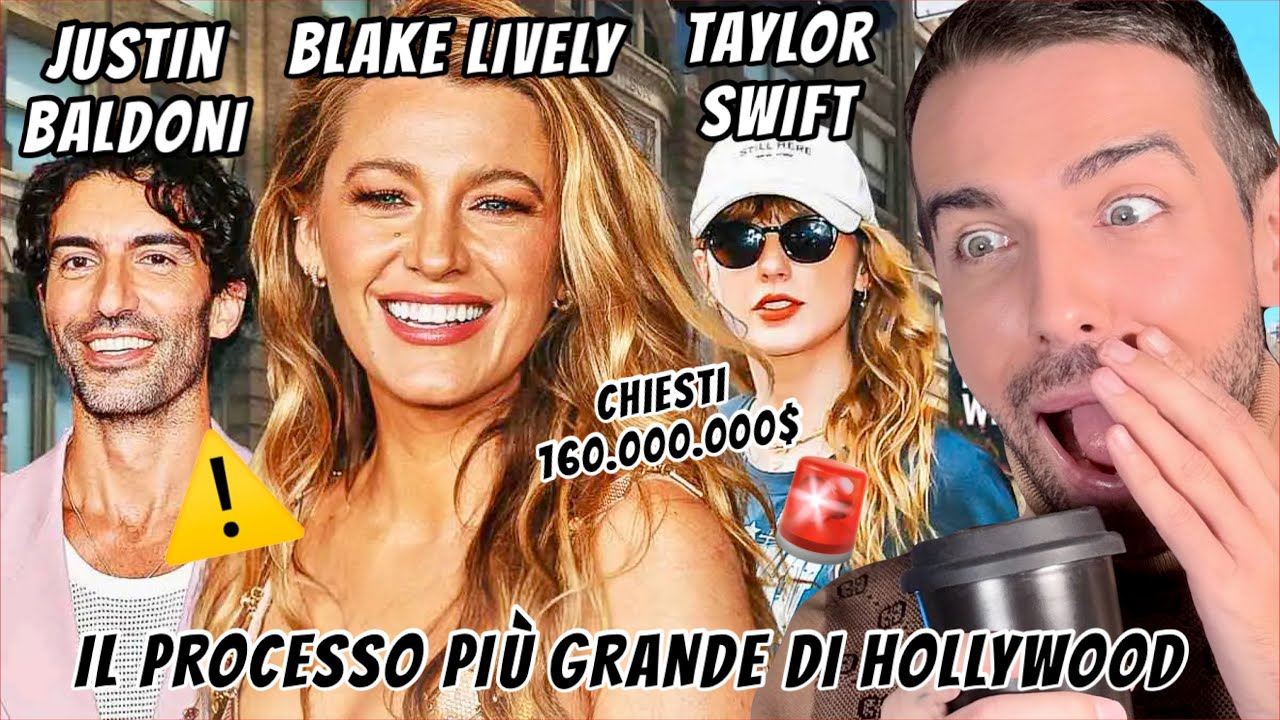 BLAKE LIVELY PRONTA ALLA GUERRA! AL PROCESSO VS JUSTIN BALDONI TESTIMONIANO TANTISSIME CELEBRITIES!🥤