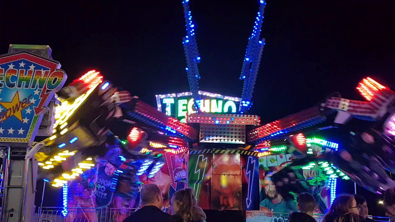 Mf wallis amusements techno power off ride team valley valentines funfair 2019