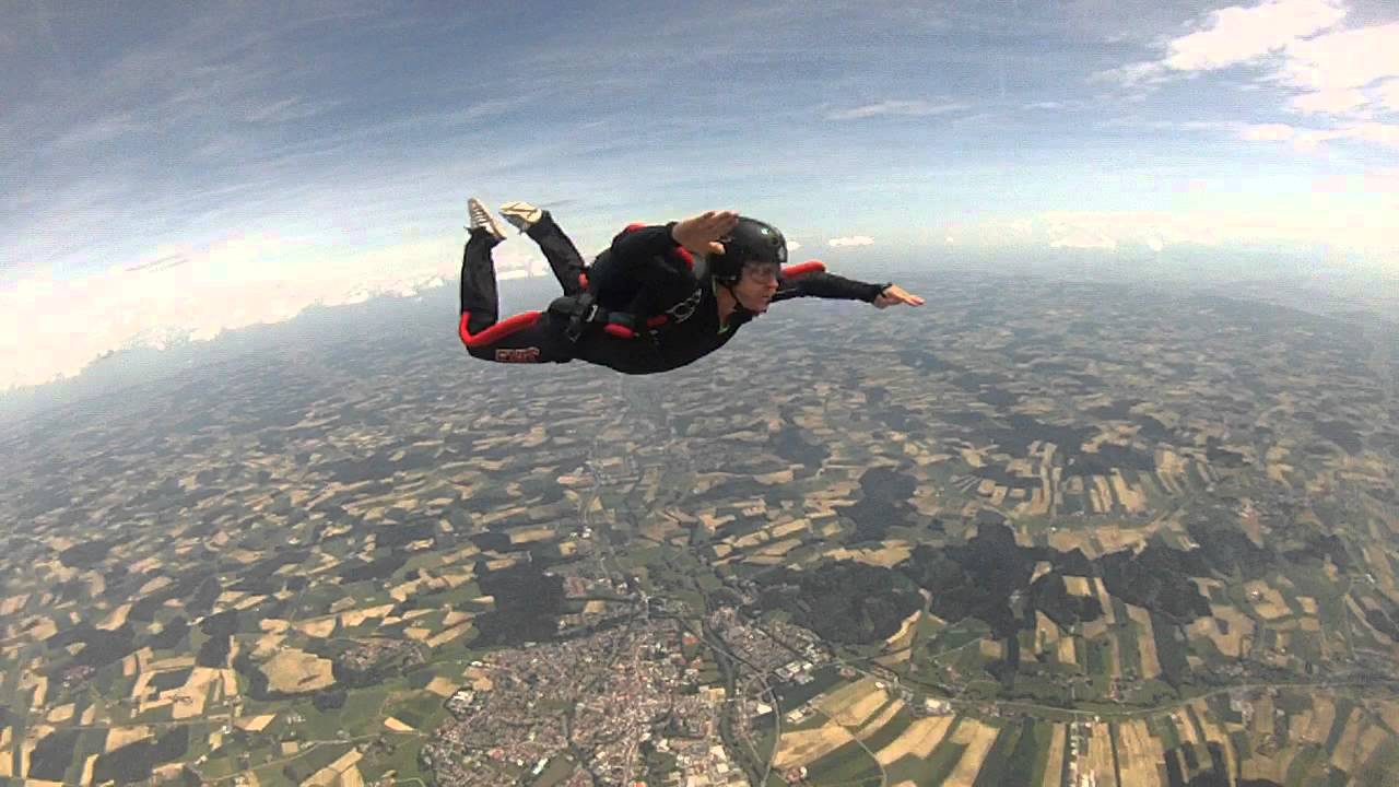 AFF Level 7 skydive-exit eggenfelden