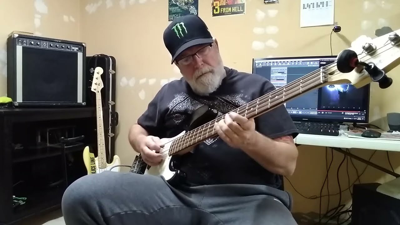 Axe - Rock n Roll Party in the Streets (bass cover) - 4 - TH