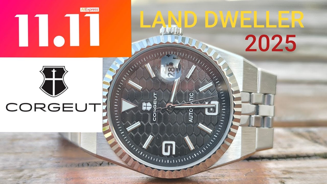 CON ESTE RELOJ CORGEUT ROMPE EL MERCADO DE ALIEXPRESS 11/11