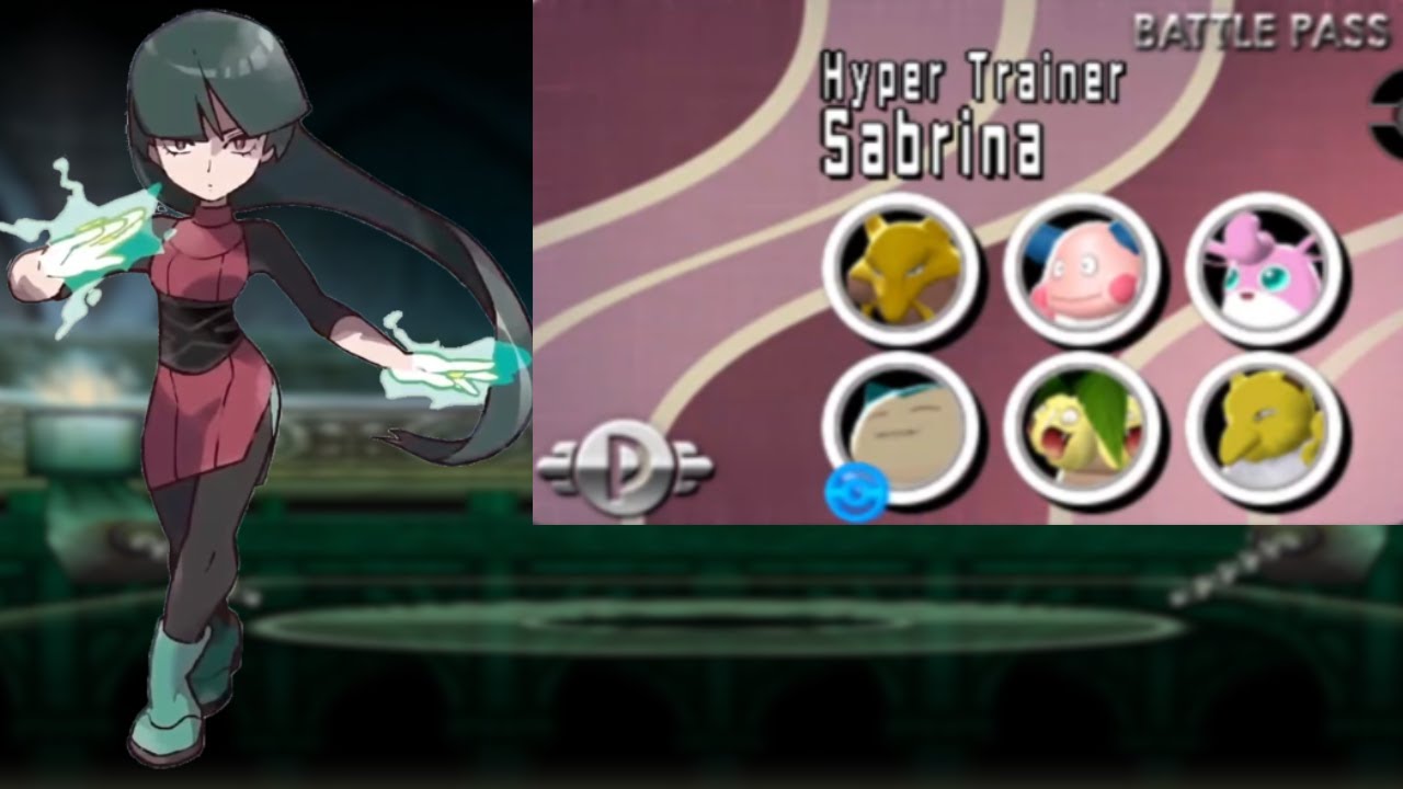 Gym Leader Sabrina's Team | Pokemon Battle Revolution