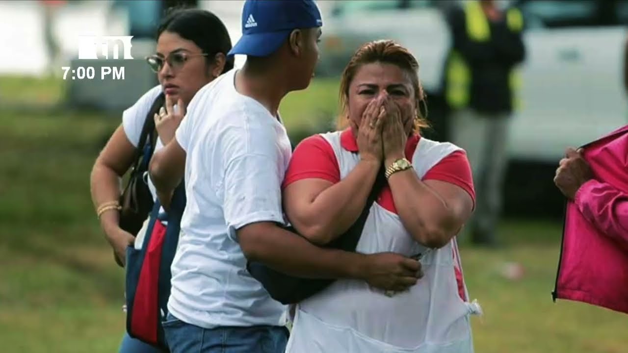 Masivo incendio en sector de los tramos de pólvora en Tiscapa, Managua - Nicaragua