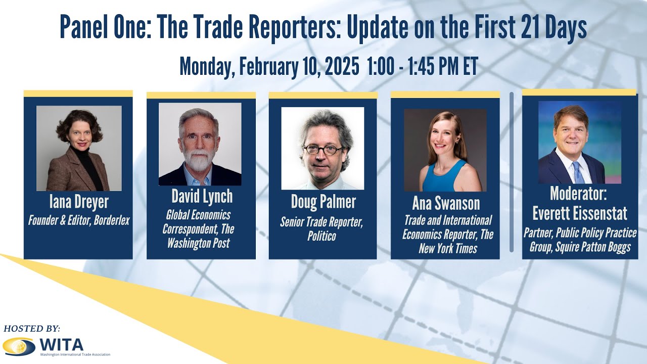 2025 WITC: The Trade Reporters: Update on the First 21 Days