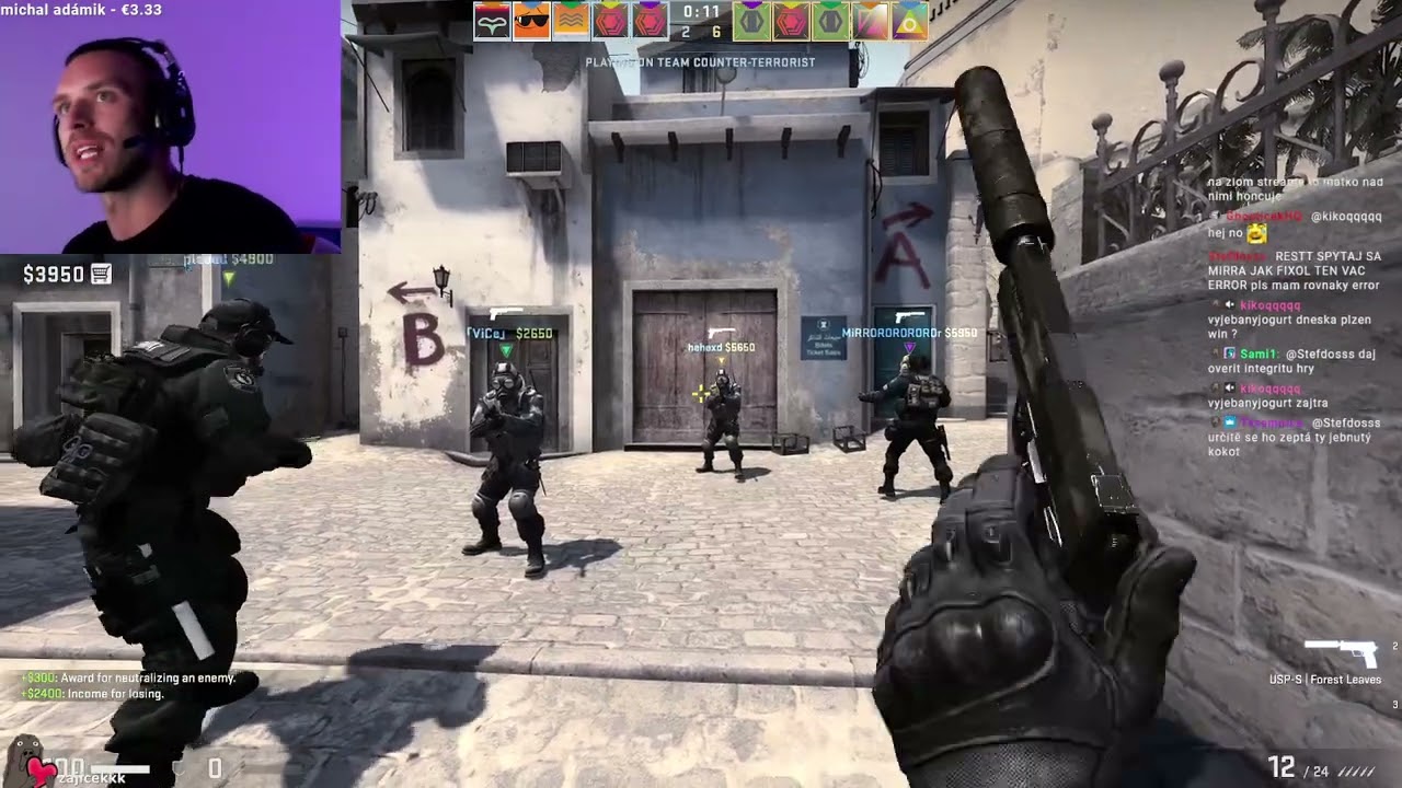 TICH&Eacute; CSGO #212 - MIRAGE [6.9.2022]