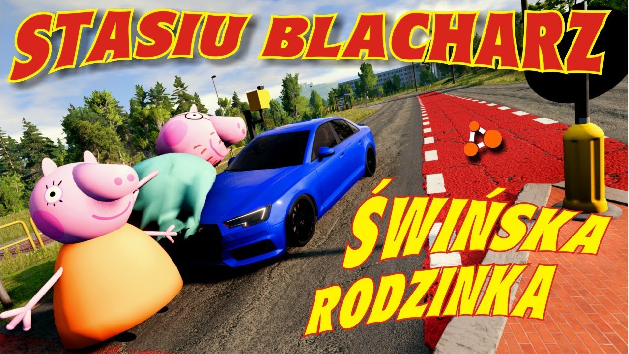 Stasiu blacharz Świńska rodzinka cz.61 [BeamNG Drive PL #64]