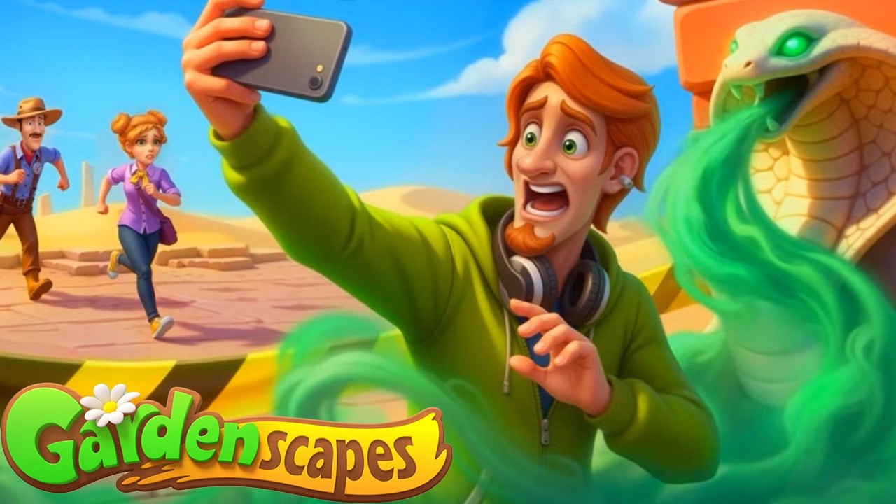 Gardenscapes - New Event - Expedition Event - Sands of Oblivion - Full Story, Collect