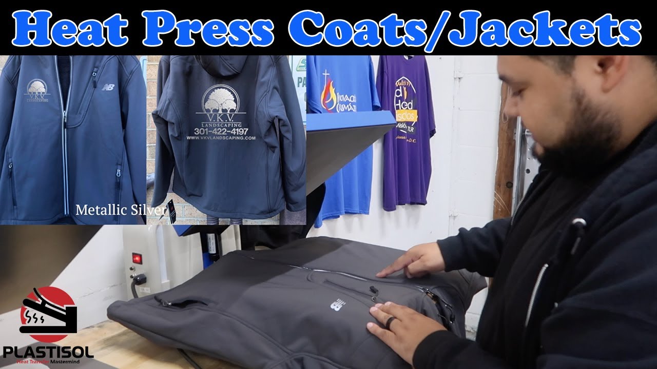 How to Heat Press a Jacket | Make Extra Income