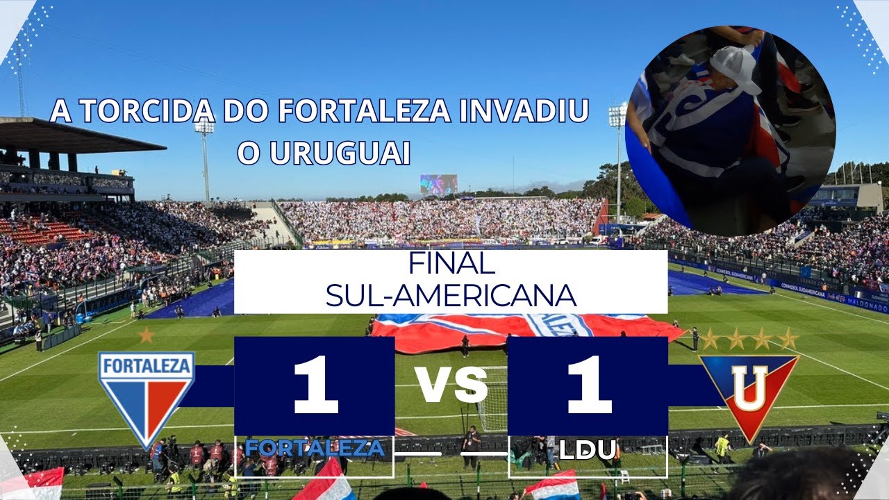 REAÇÃO TORCIDA FORTALEZA |  FINAL SUL AMERICANA - Fortaleza x LDU 4K