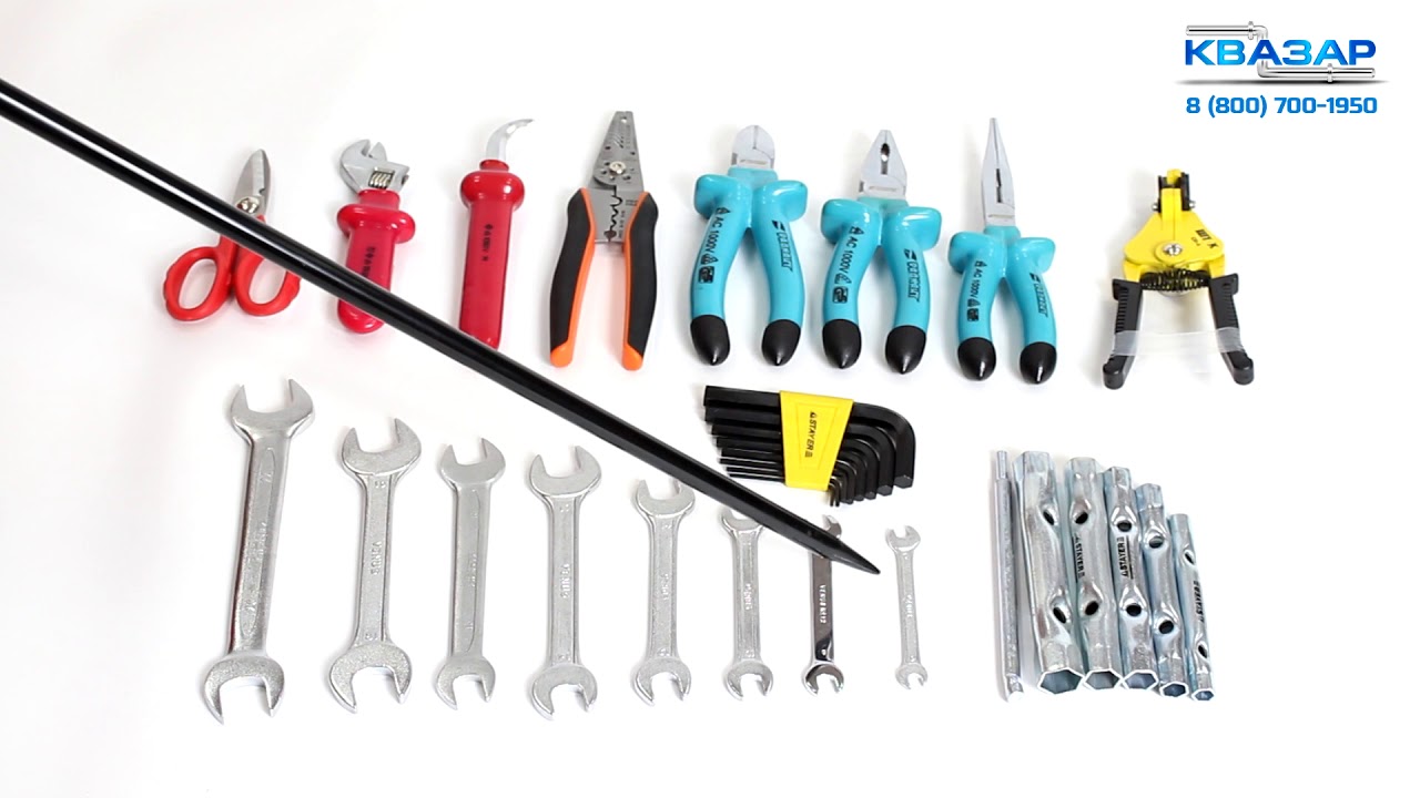 Комплект инструментов монтера-связиста МТС-3