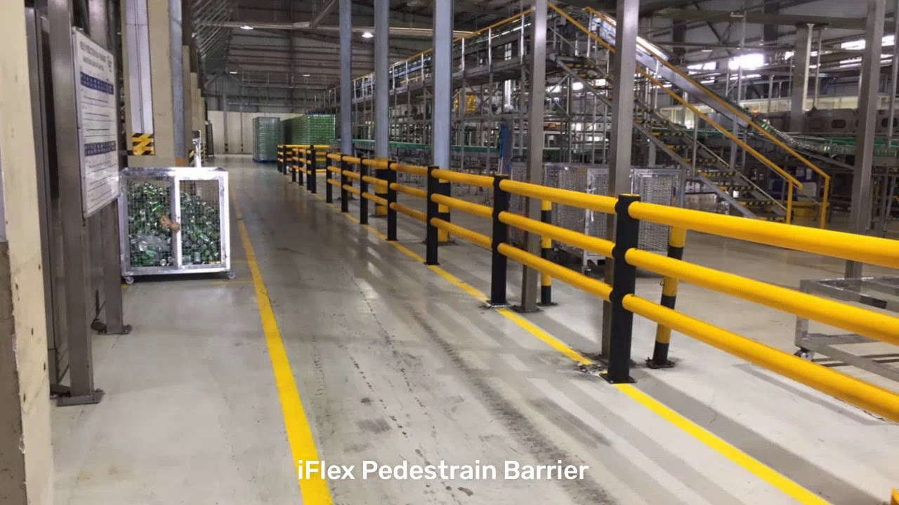 AMS I TEST iFlex Pedestrian barrier I  A-SAFE-UK