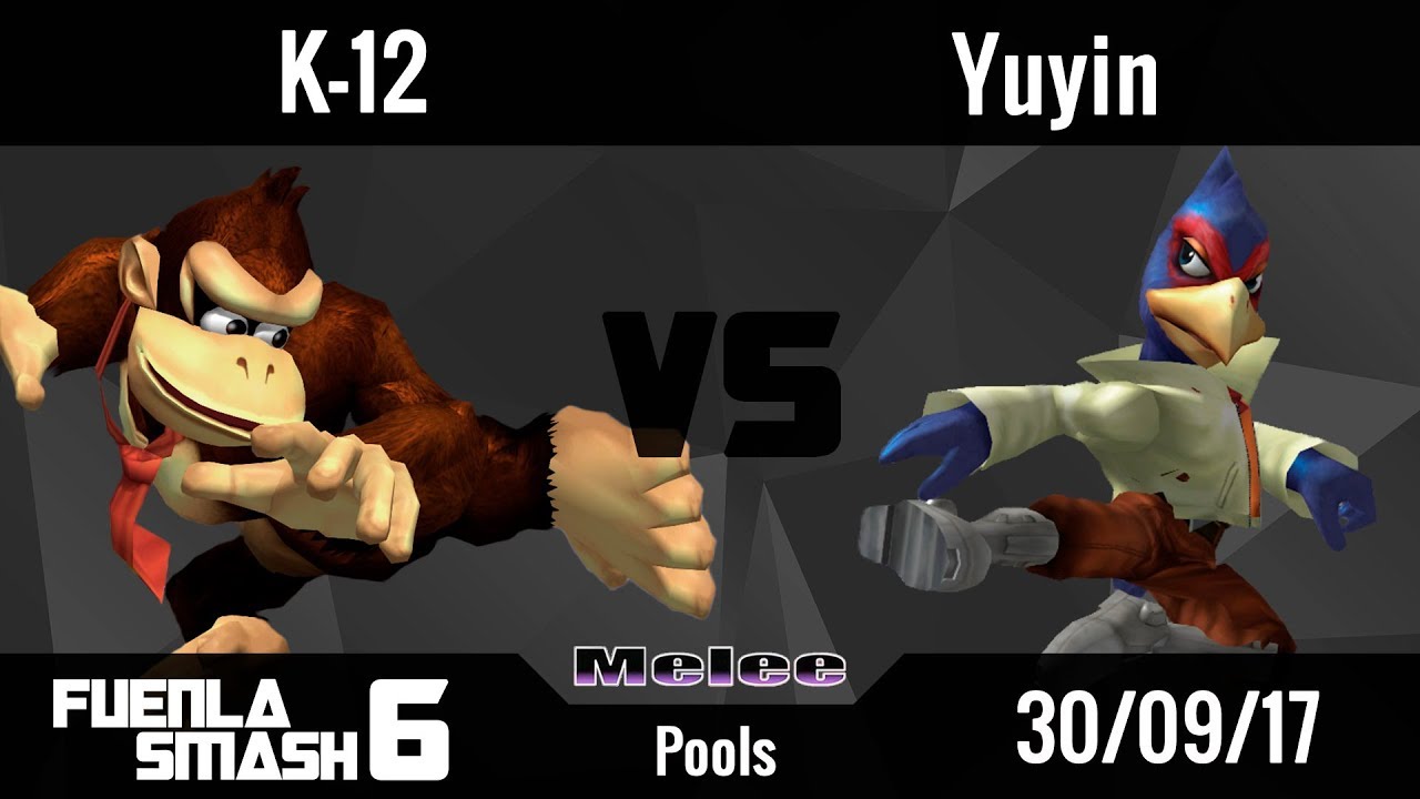 [FS6] - Melee Singles - K-12 [The Madchine] (DK) vs Yuyin (Falco) - Pools