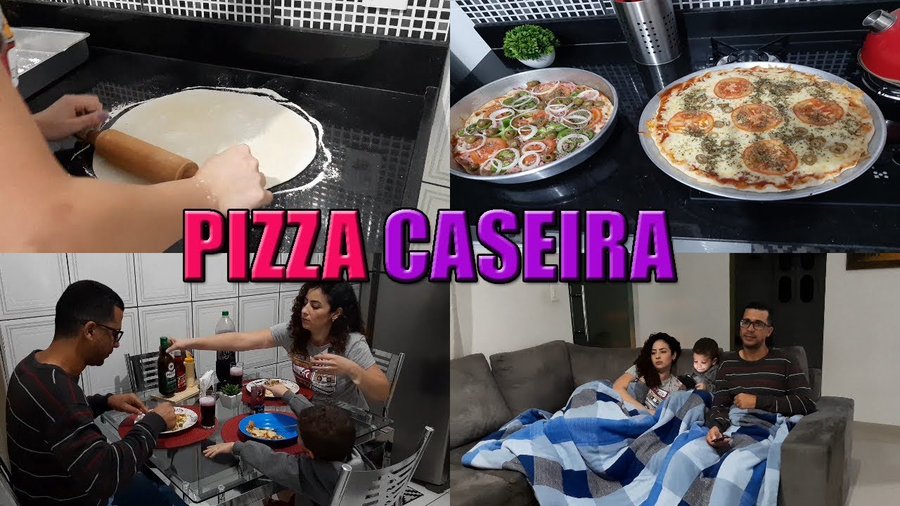 NOITE DA PIZZA: RECEITA DE PIZZA FÁCIL E GOSTOSA | Letícia Veloso