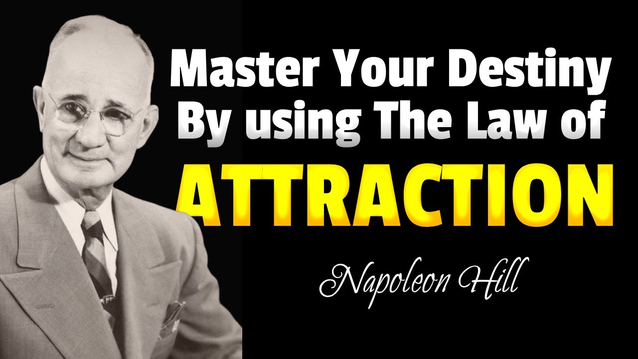 Master Your Destiny by using the Law of Attraction | Napoleon Hill Wisdom