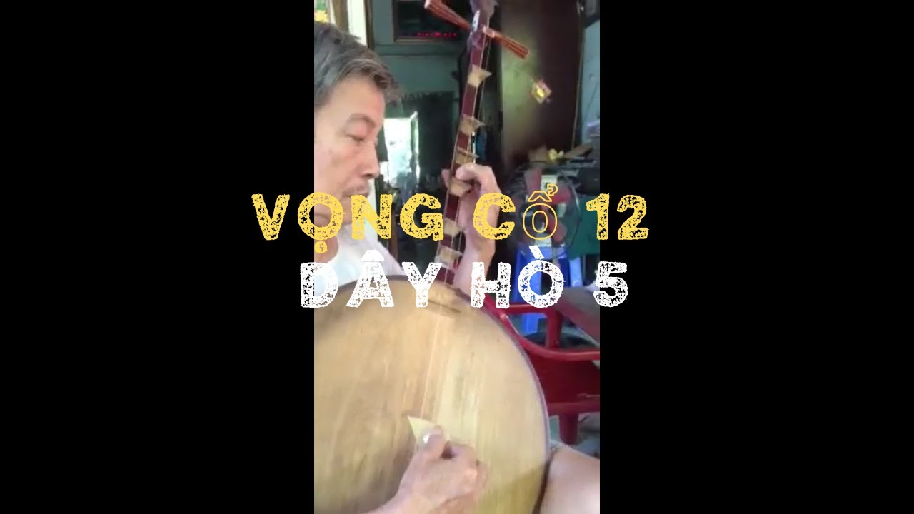 Vọng Cổ Dây Hò 5 đàn kìm - Chữ đàn cố nghệ nhân dân gian Thanh Tùng