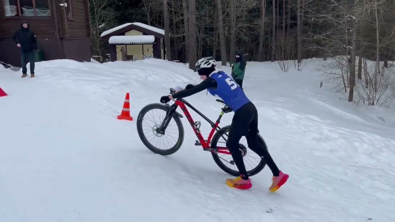 15.02.26 Лыжный триатлон. Яснюк Анна и Кузьмич Данила