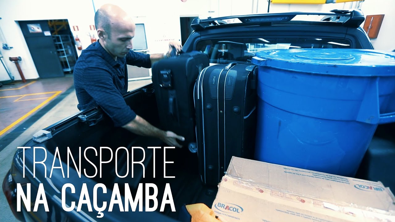 Como transportar objetos na caçamba da picape