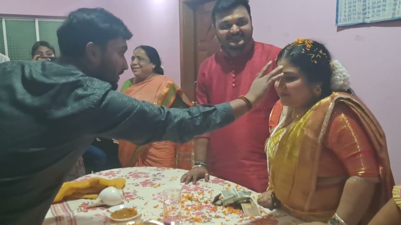 A Bengali marriage start from registry marriage 🥰