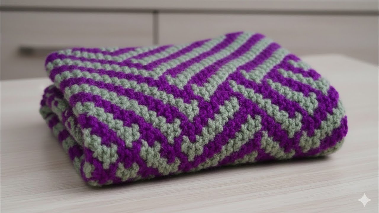 सबसे खूबसूरत बूनाई डिजाइन/Beautiful knitting pattern. 