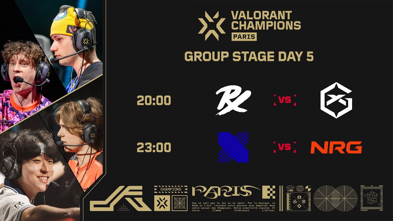 [TH] DRX vs NRG - VALORANT Champions Paris - Group Stage - Day 5