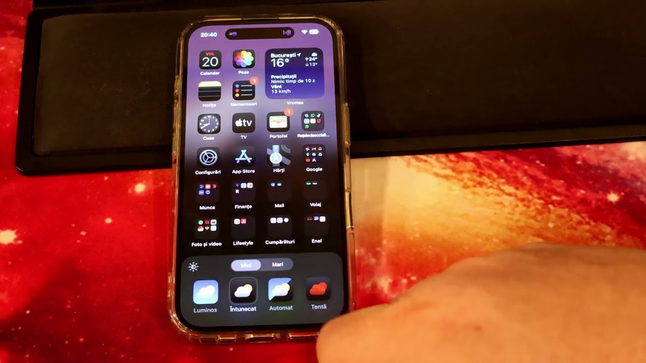 Iphone 16 romana si ios 18