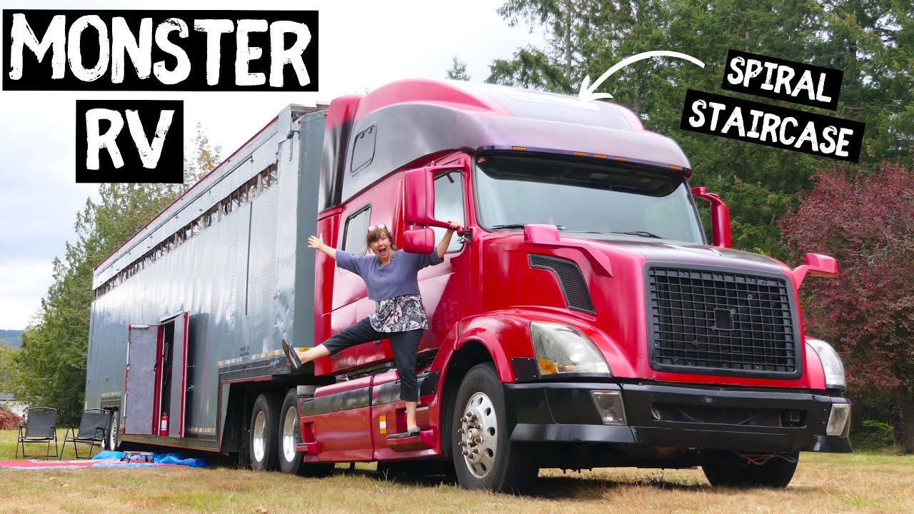 ULTIMATE SELF BUILD RV MONSTER TRUCK TOUR  [S7-E58]