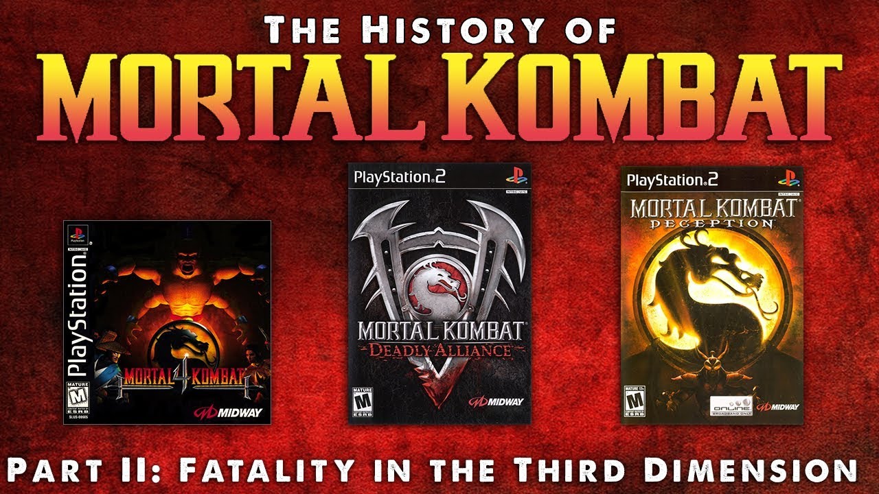 История Mortal Kombat Часть II - Фаталити в третьем измерении.
