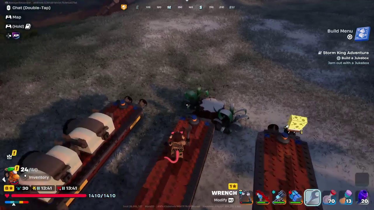 Building vehicles! Lego Fortnite