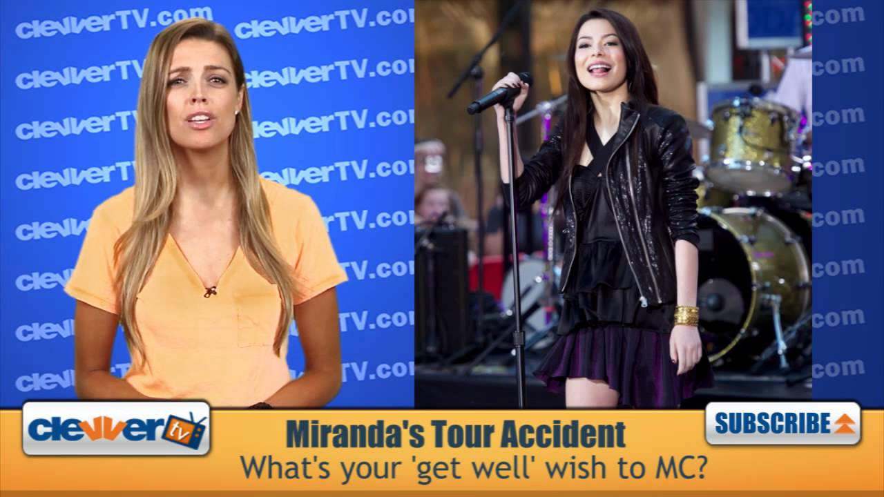 Miranda Cosgrove's Tour Bus Accident