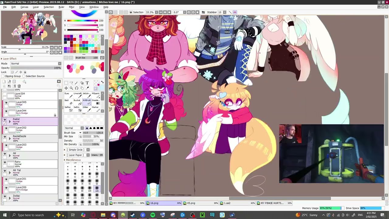 B!-chs love me | Mega Speedpaint