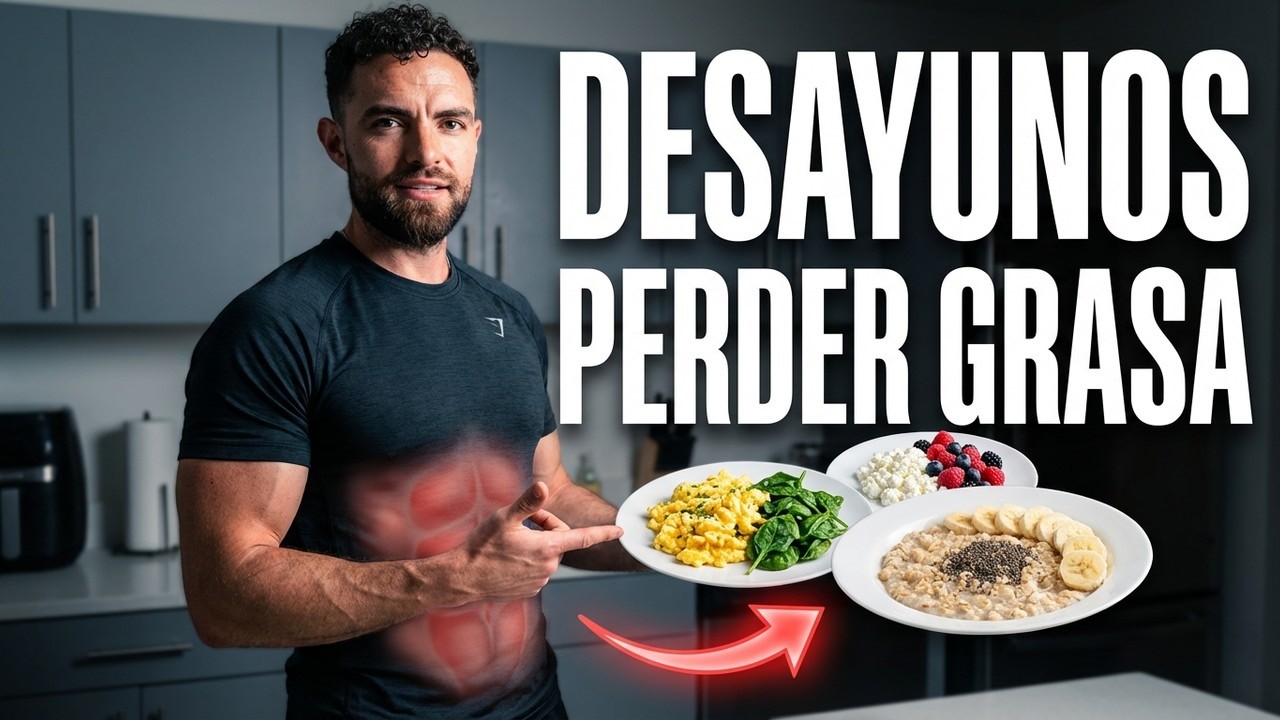 Los 3 mejores desayunos para perder grasa (y ganar músculo)