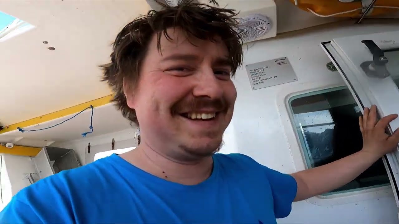 Garnfiske // Omvisning og endelig 