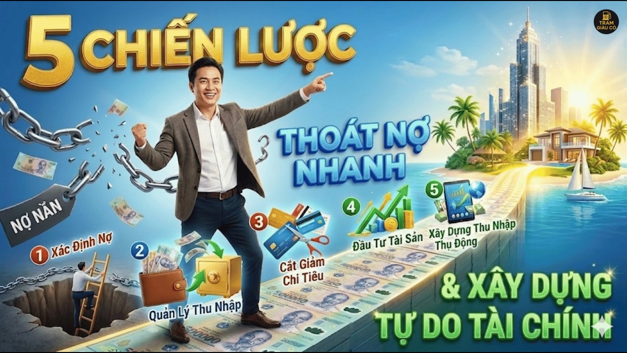5 Chiến Lược Thoát Nợ Nhanh Và Xây Dựng Tự Do Tài Chính | TDLG