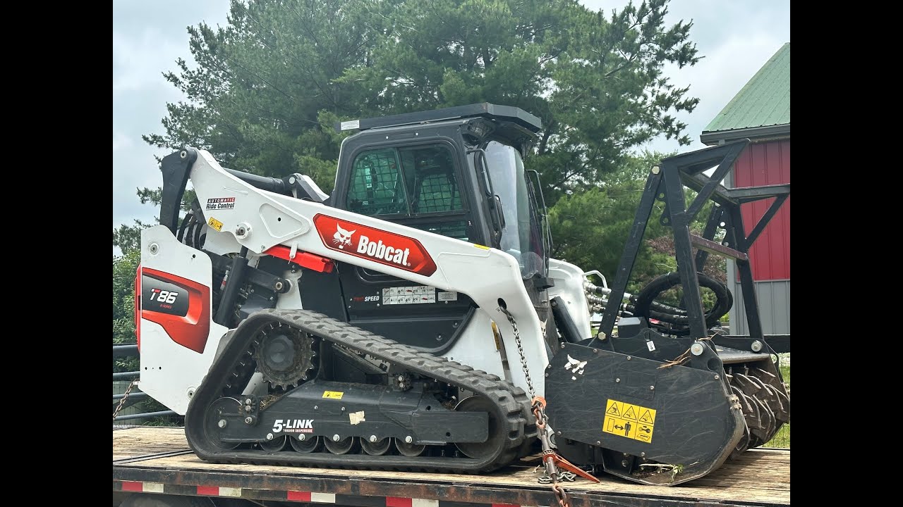 Bobcat T86 Forestry Mulching