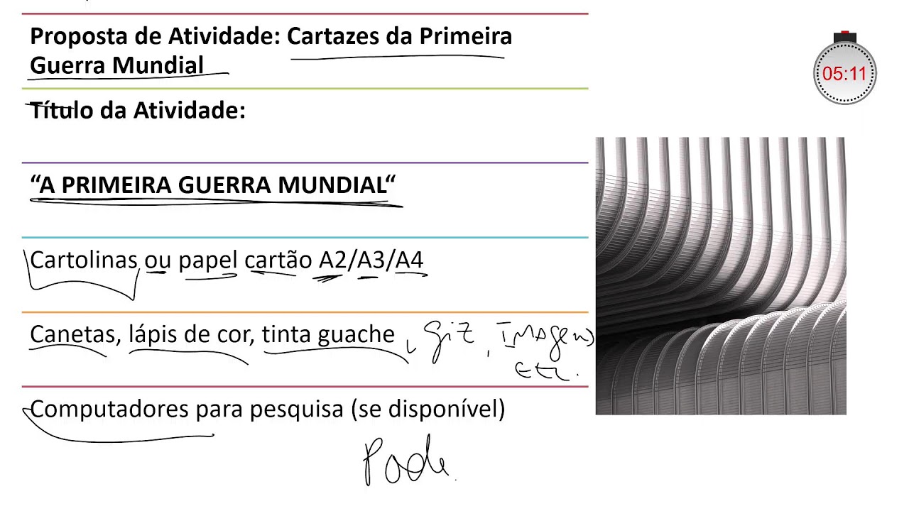🔴 TARDE - HISTÓRIA - 03.03.26 - 3ª Série - AULA 02