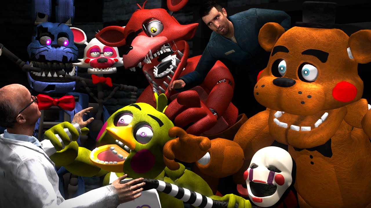 The ABSURD History of Gmod's Playable FNAF Animatronics