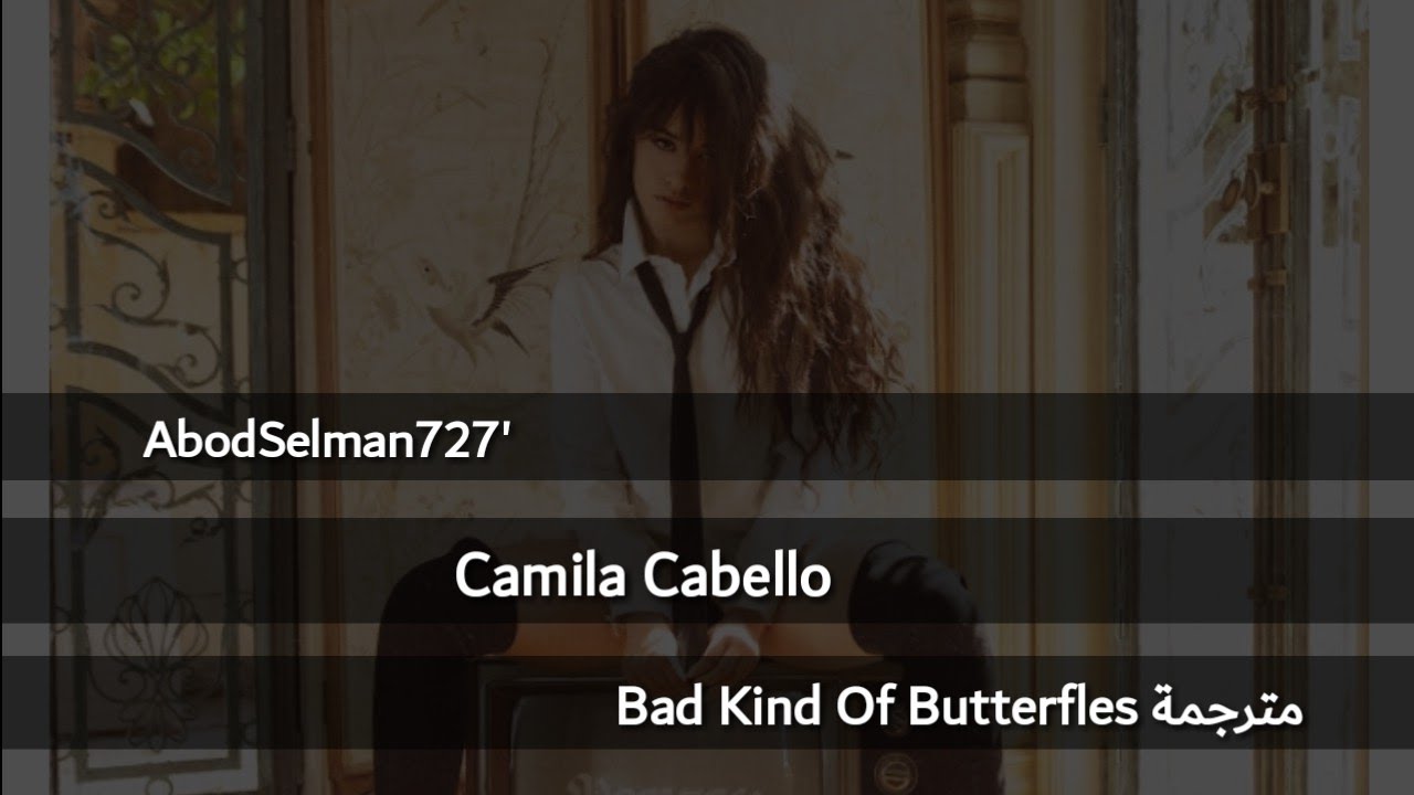 Camila Cabello - Bad Kind Of Butterflies مترجمة