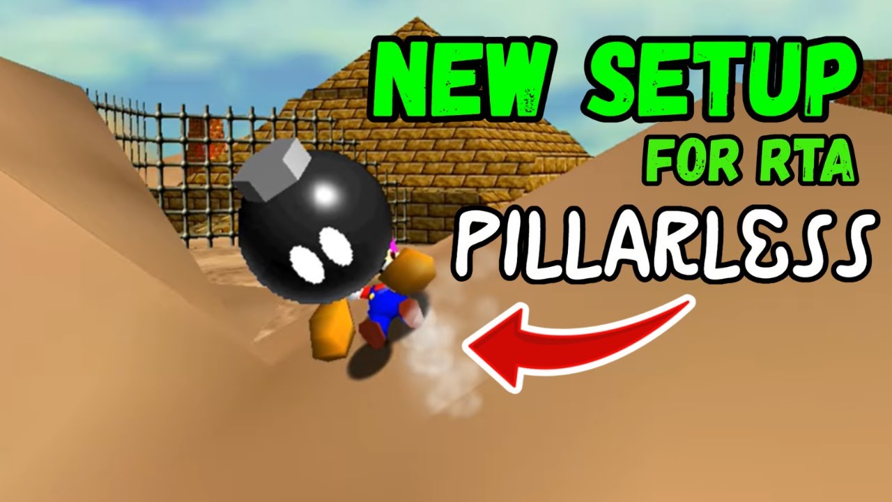 New setup for pillarless on SM64 @MILO600GX