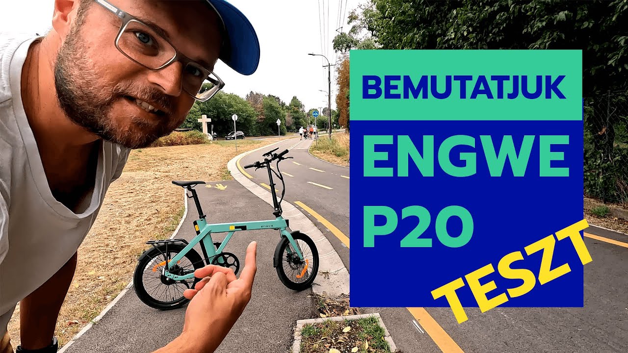 Balatoni túra az Engwe P20 összecsukható elektromos kerékpáron (TESZT)