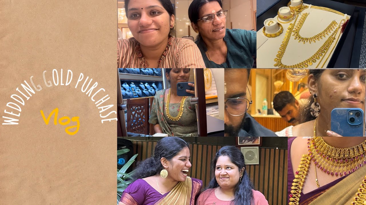 WEDDING GOLD PURCHASE | ANJANA-ADHWAIDH | WEDDING PREPARATION| #trending #viralvideo #vlog #wedding