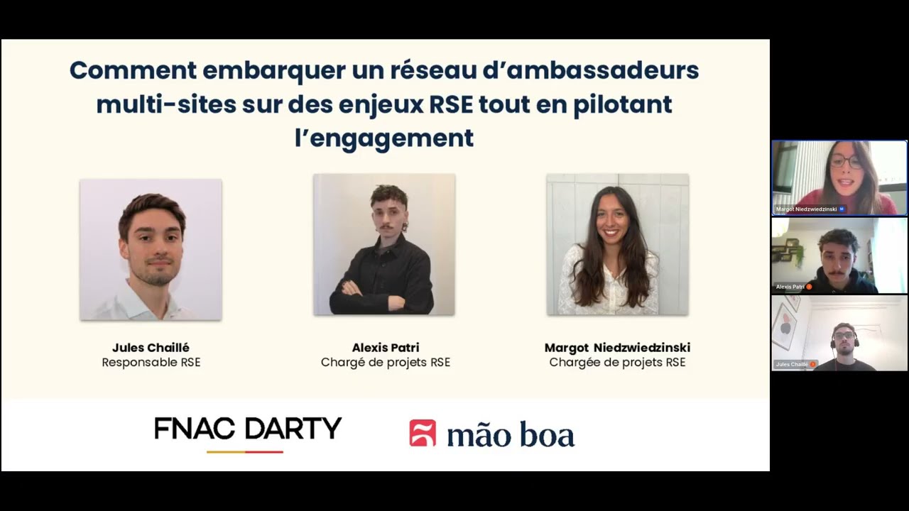 REX FnacDarty : Comment engager un reseau d'ambassadeurs sur des enjeux rse