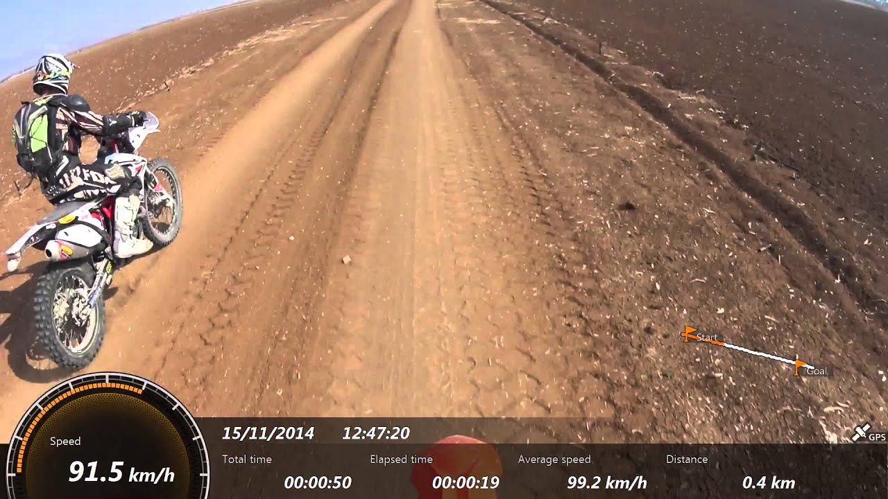 KTM 500 exc VS Gas Gas EC 450 F - Top speed