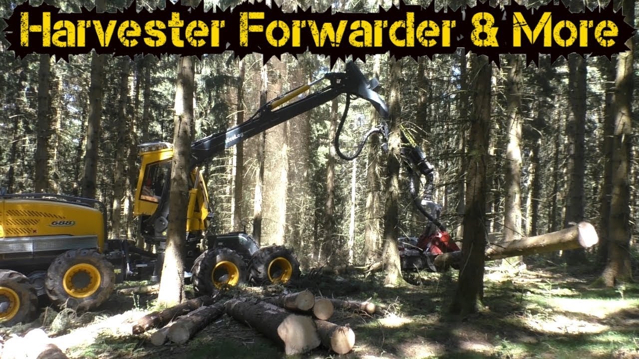 Eco Log 688 & Logmax 6000 Twin in France